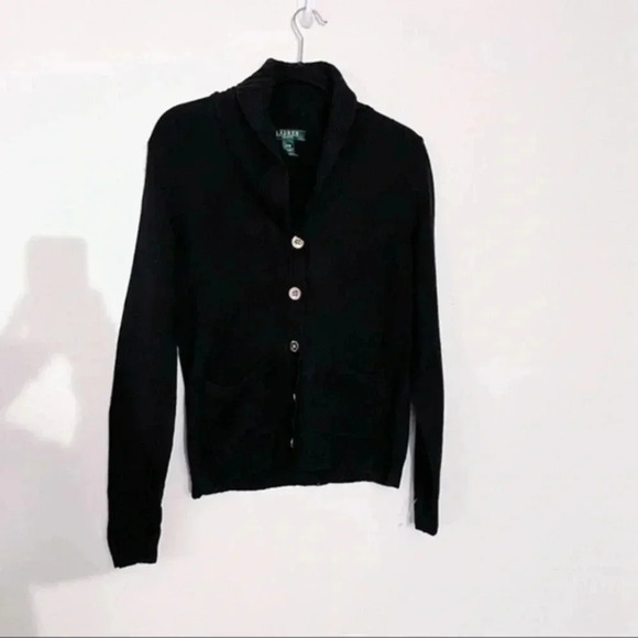 Lauren Ralph Lauren womens button down cardigan MP - Picture 1 of 5